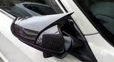Honda Civic Carbon Fiber Side Mirror Cover Batman Style 2016-2021