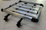 Universal Roof Rack Luggage Carrier Silver XL Size 072
